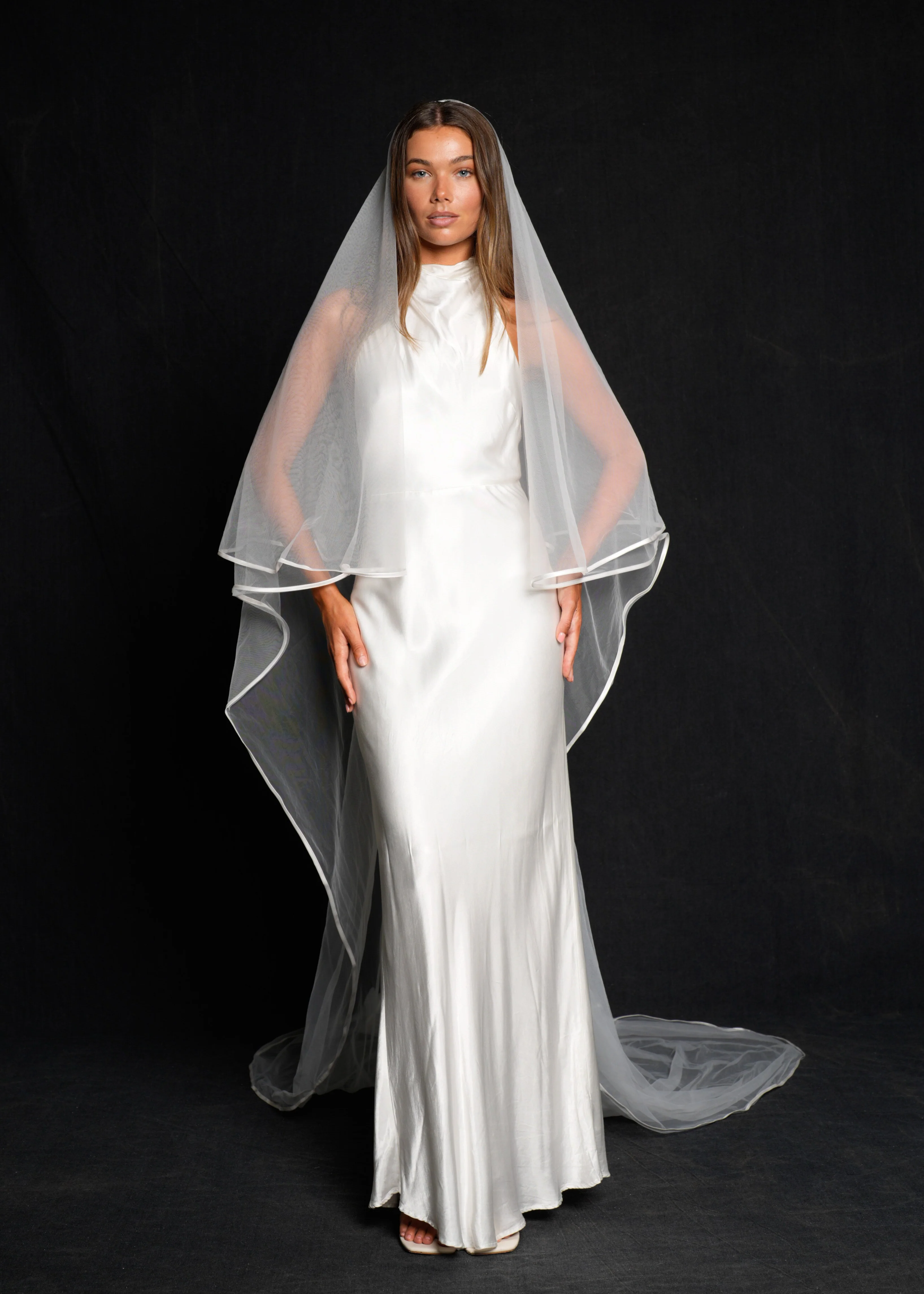 Cathedral Veil | Long & Dramatic Styles - Calily Bridal
